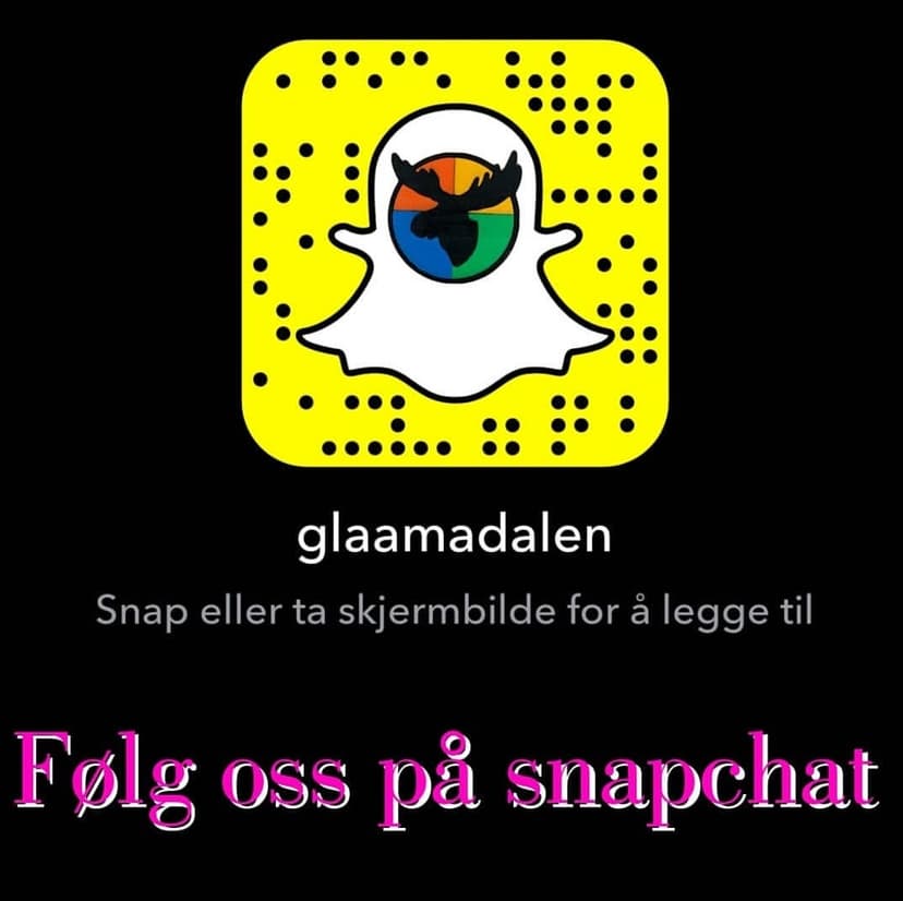 glaamadalen på snapchat