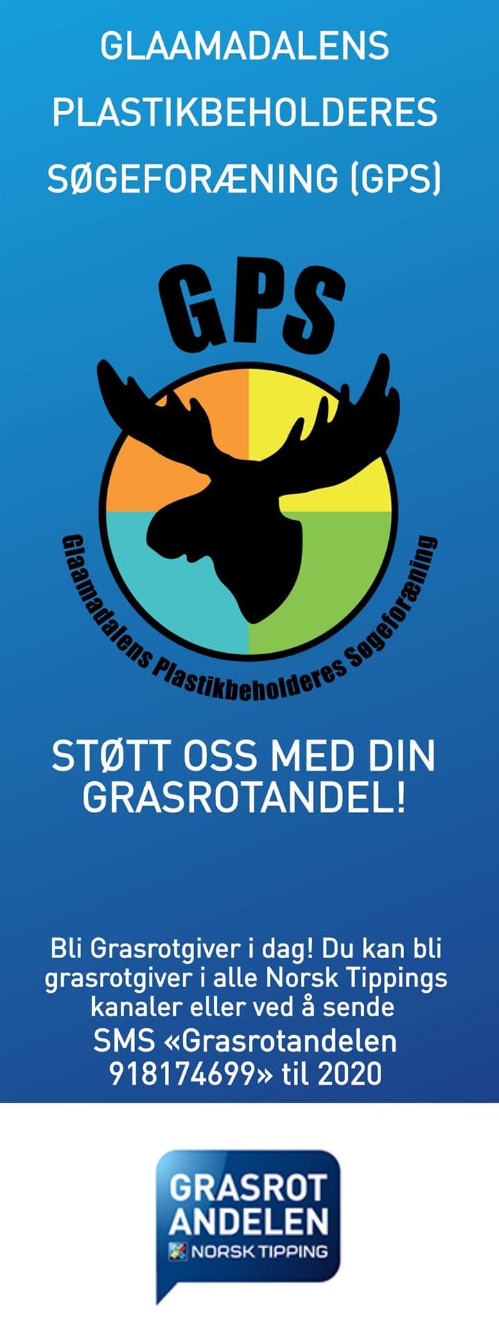 Støtt oss med din grasrotandel!